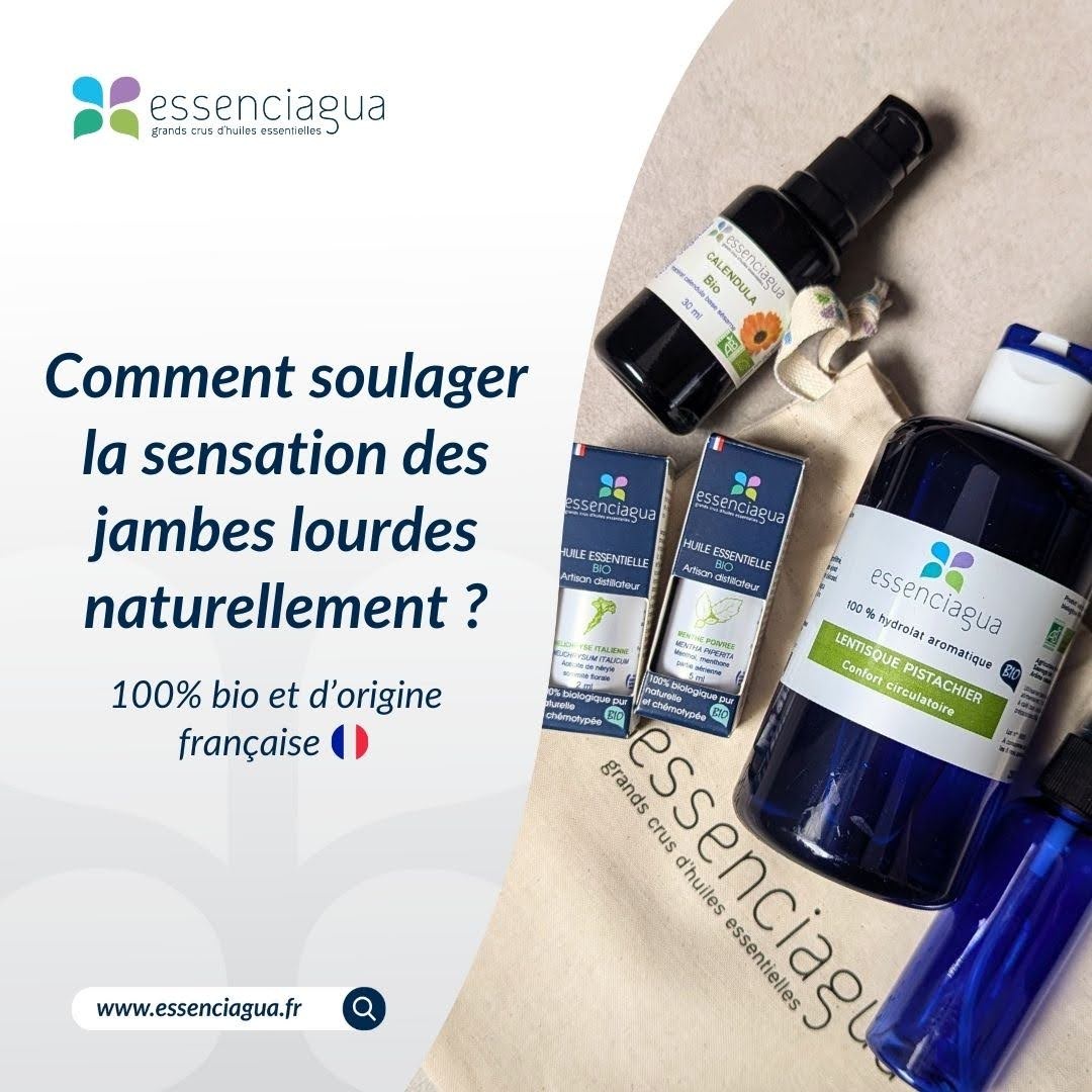 Allevia la sensazione di gambe pesanti quest'estate in modo naturale! 🌞🌿