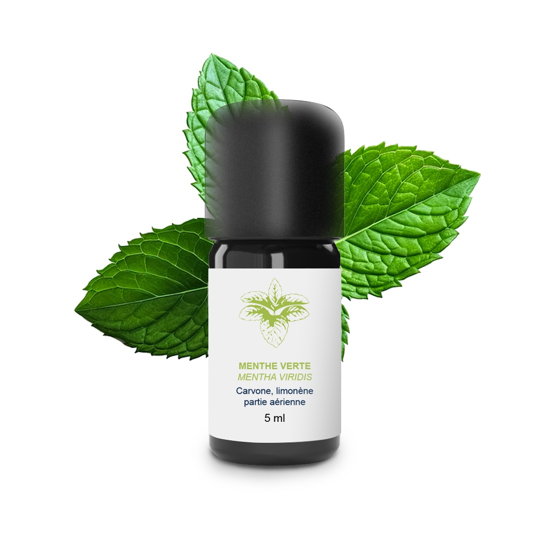 Olio essenziale di menta spezzata 100% biologico e artigianale