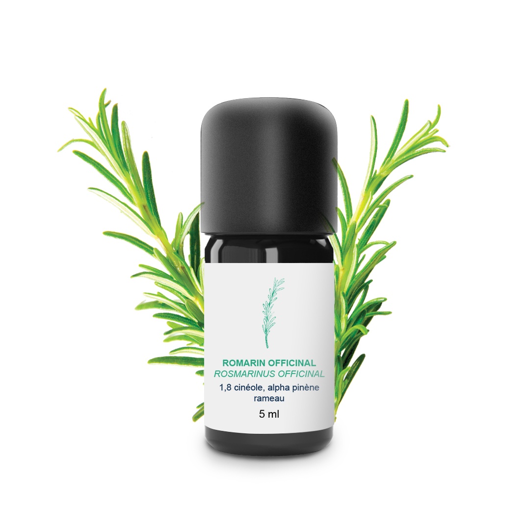 Olio essenziale di rosmarino officinale 100% biologico e artigianale