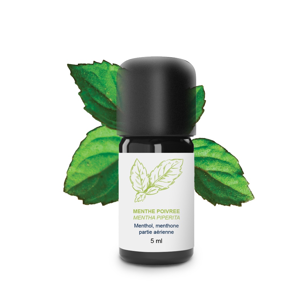 Olio essenziale di menta piperita 100% biologico e artigianale