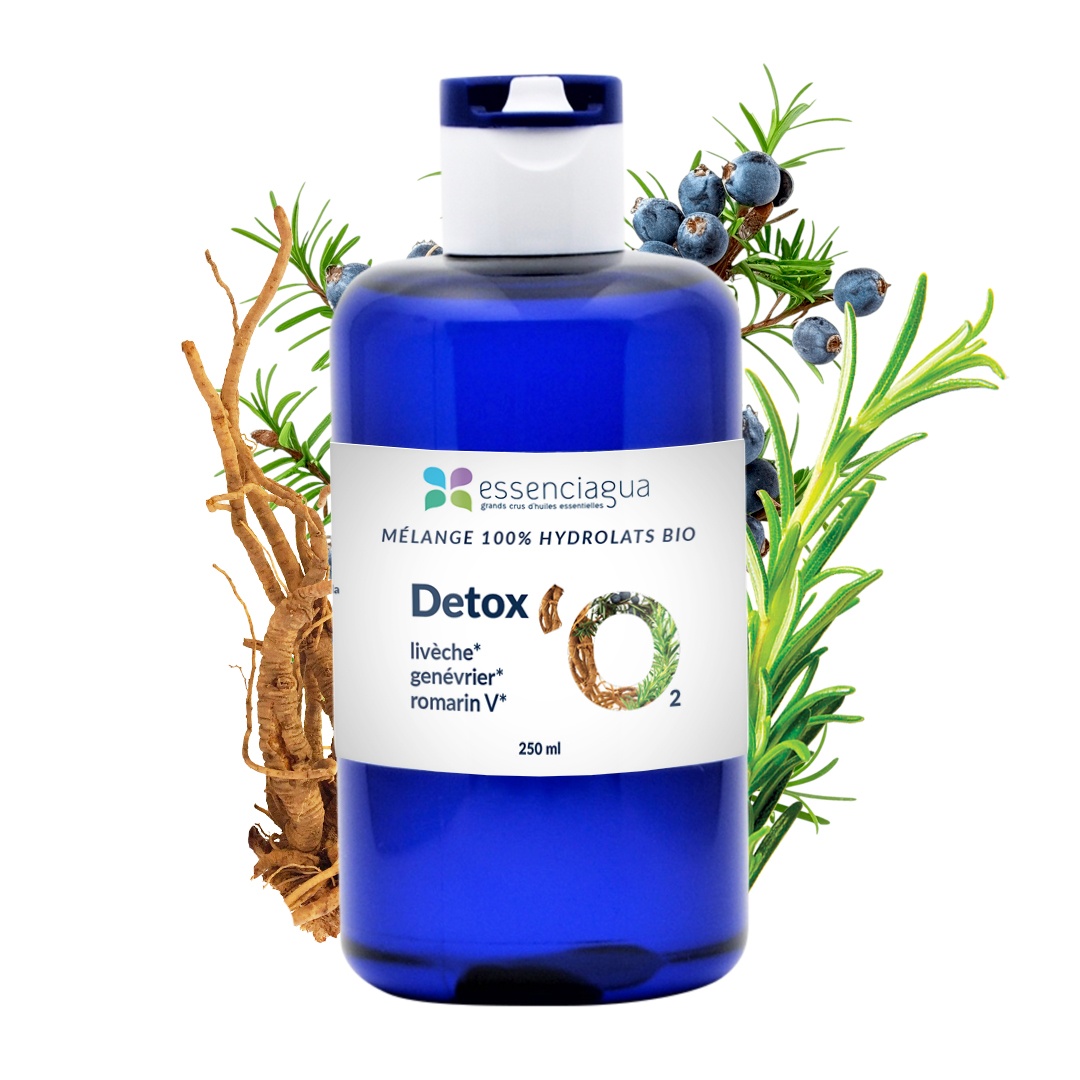 Scoprite la nostra miscela di idrolati aromatici Détox'O2