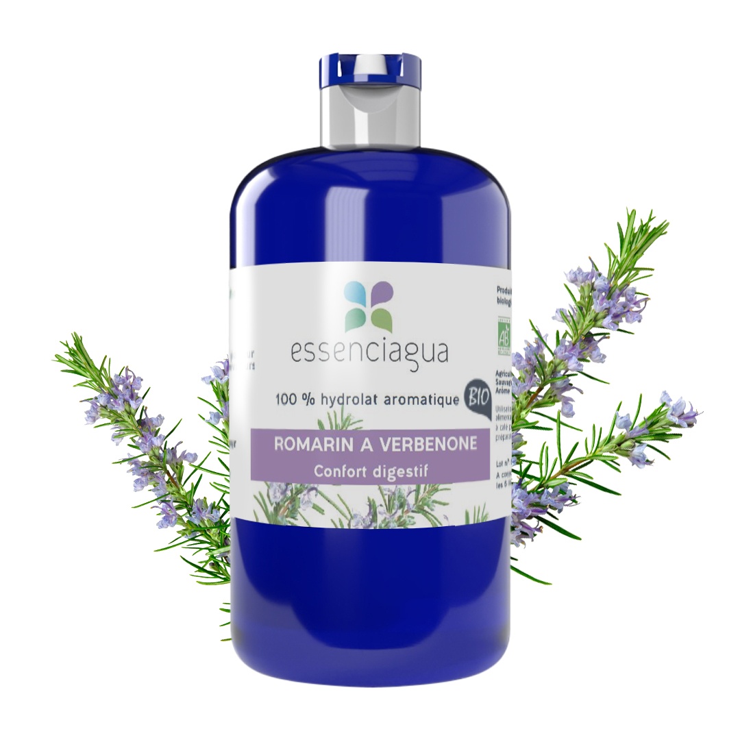 Idrolato di rosmarino 100% biologico e artigianale