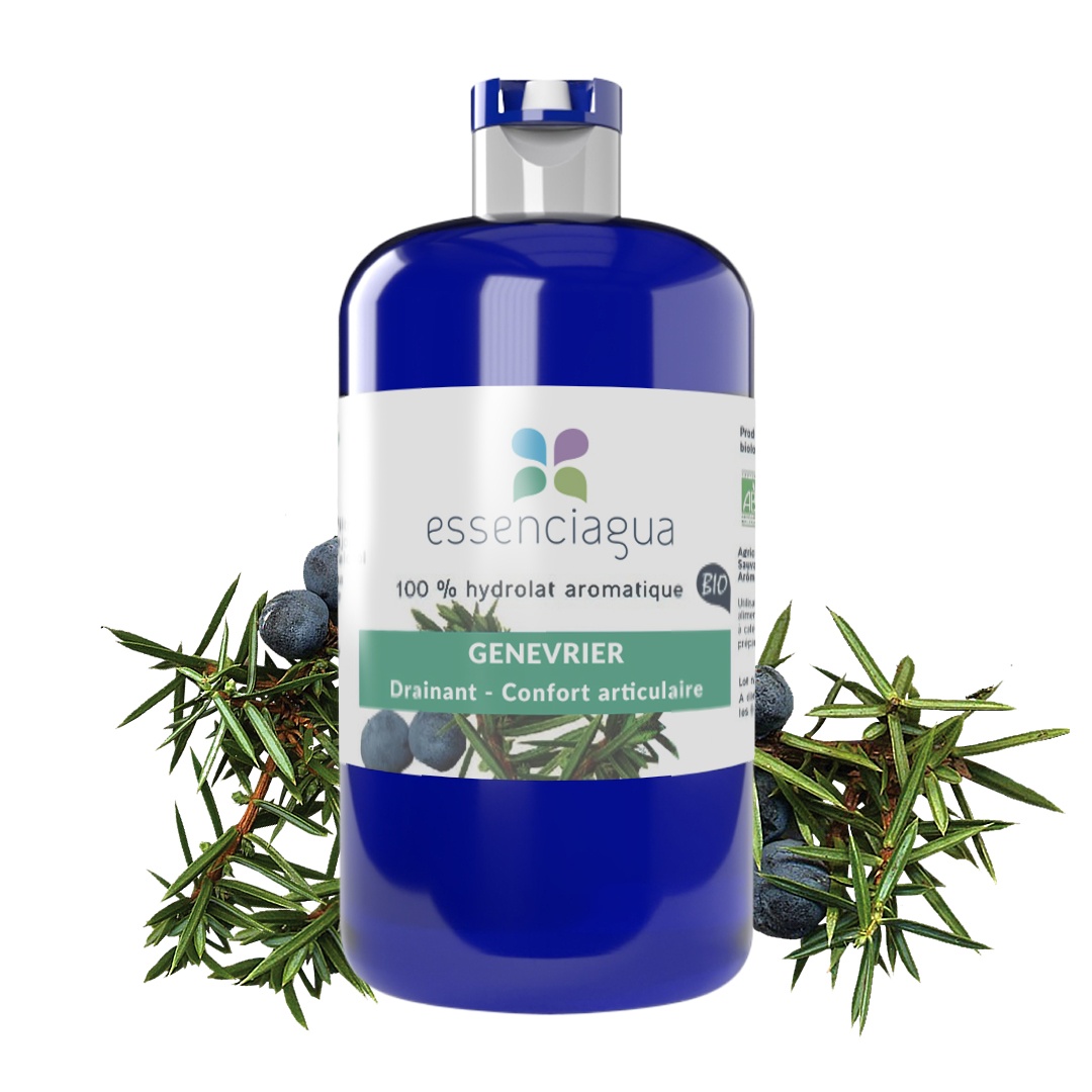 Idrolato di ginepro 100% biologico e artigianale
