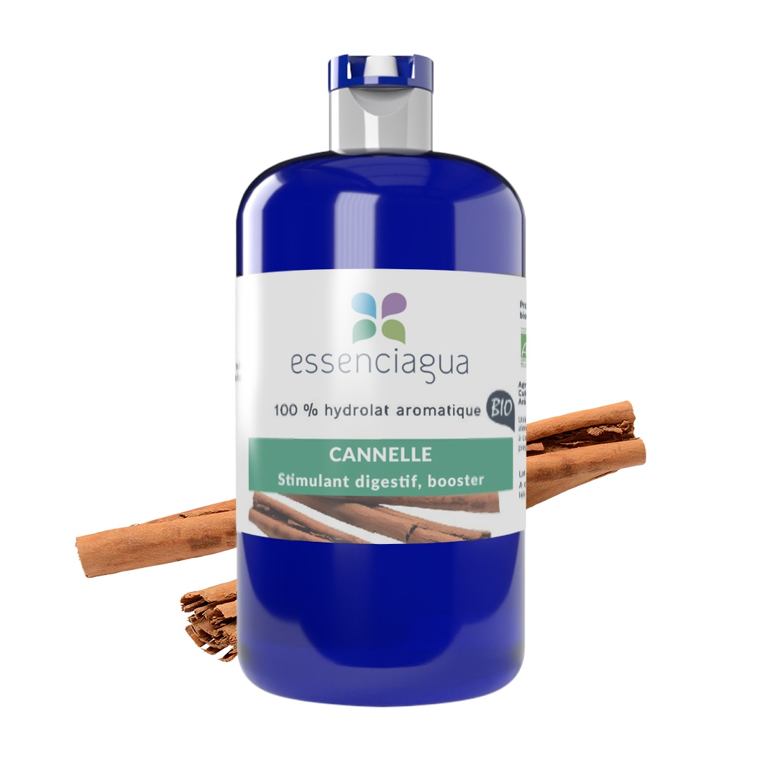 Idrolato di cannella (corteccia) 100% biologico e artigianale