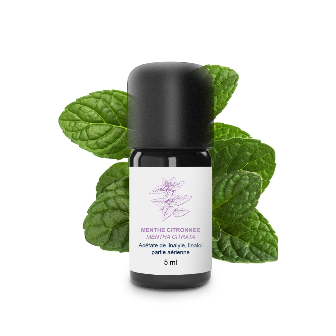Olio essenziale di menta e limone 100% biologico e artigianale
