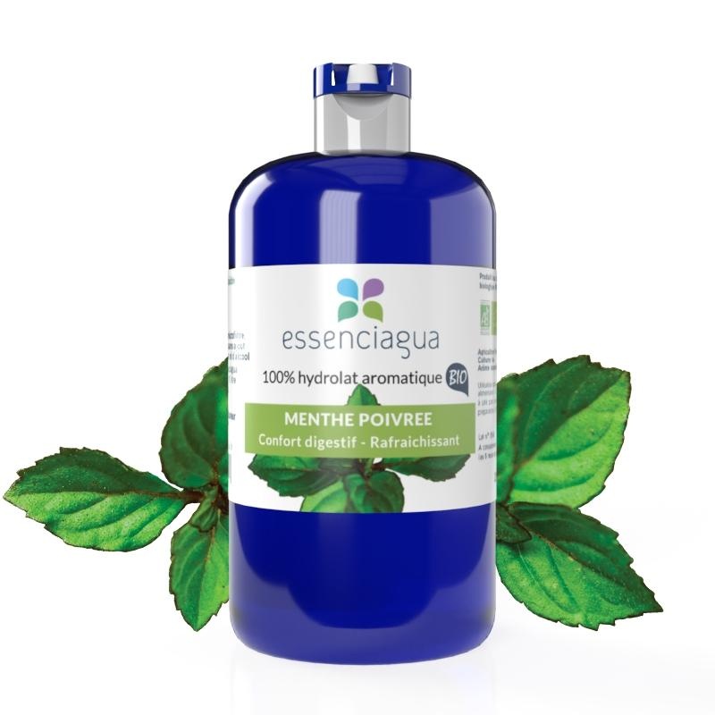 Idrolato di menta piperita 100% biologico e artigianale