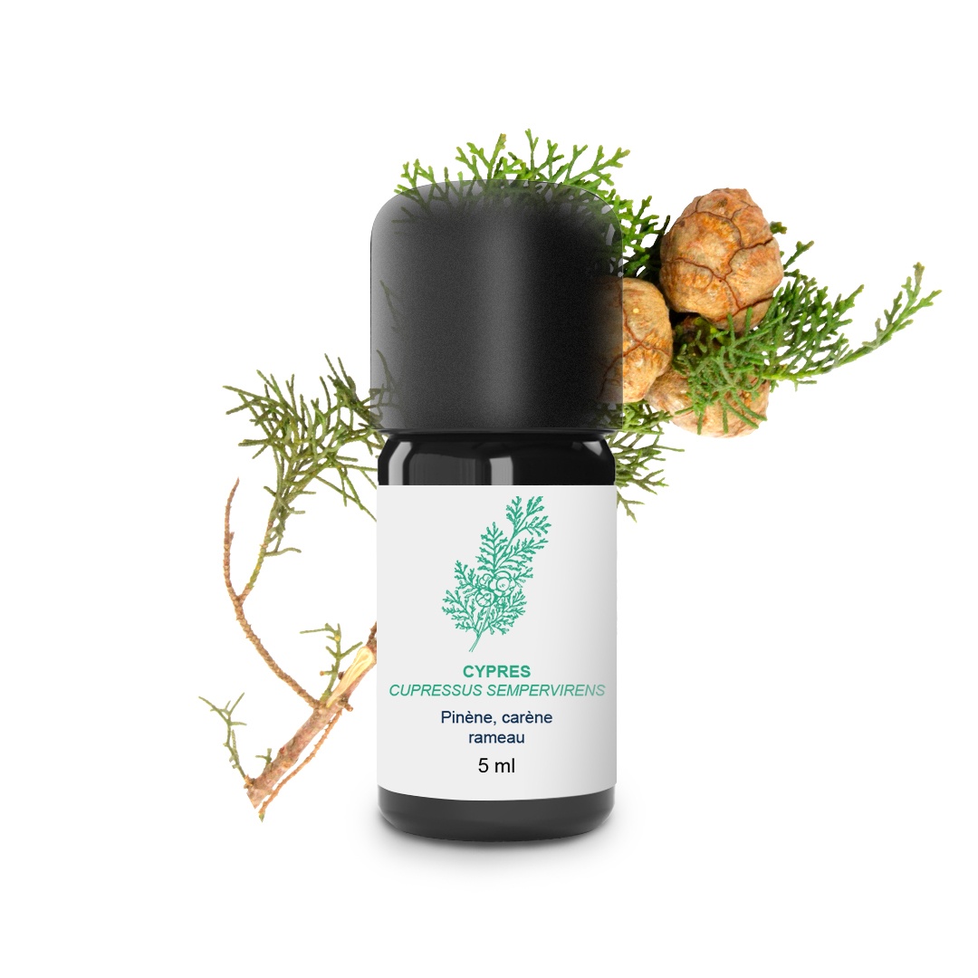 Olio essenziale di cipresso 100% biologico e artigianale
