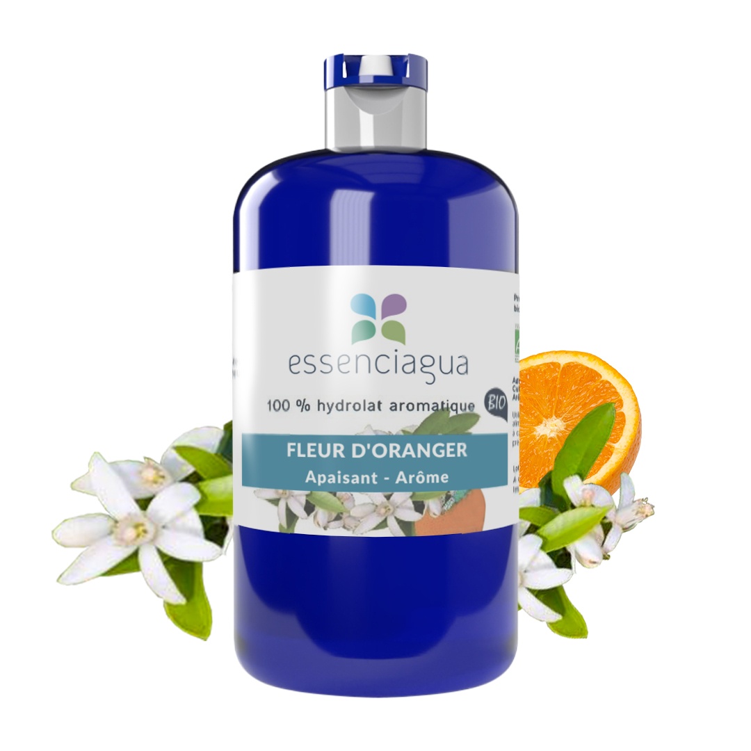 Idrolato di fiori d'arancio 100% biologico e artigianale