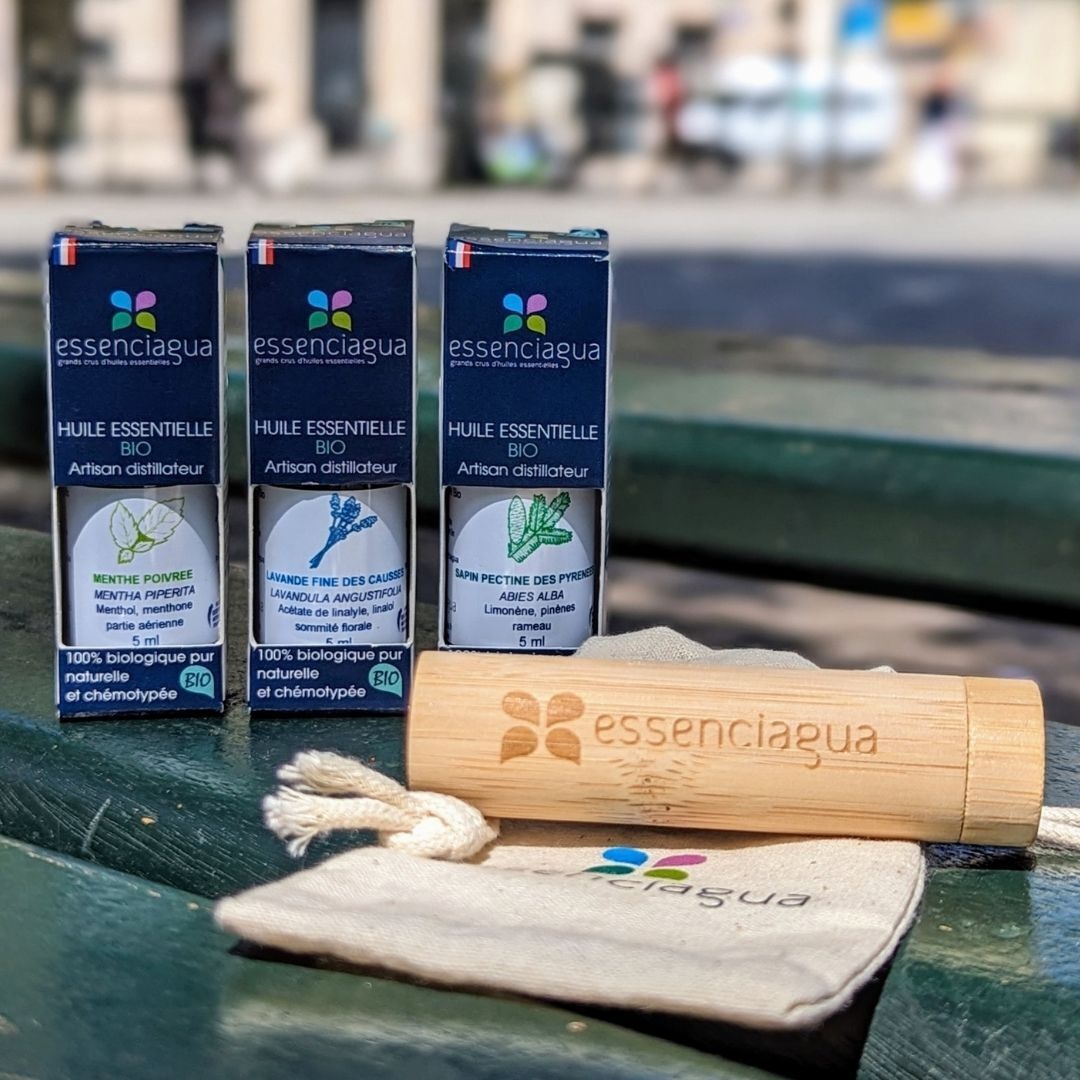 Kit di inalatori di bambù - Calmante 100% biologico e artigianale — photo 3