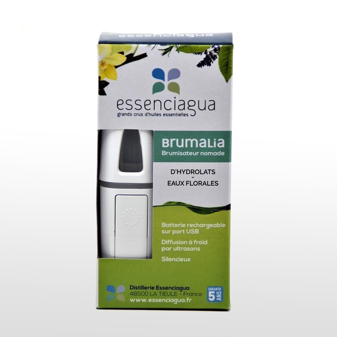 Diffusore a ultrasuoni ricaricabile Brumalia (oli essenziali e idrolati)