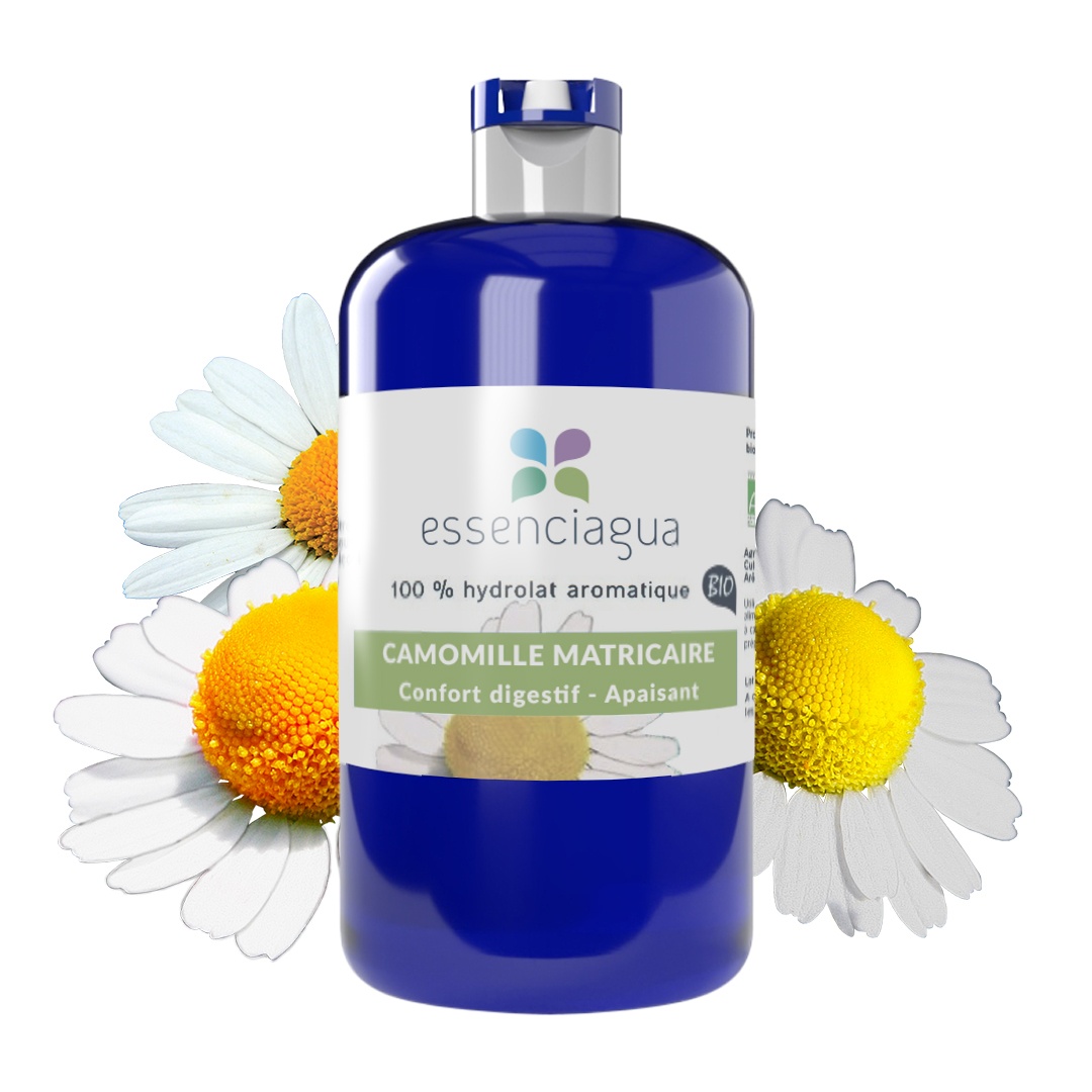Idrolato di camomilla e matricaria 100% biologico e artigianale