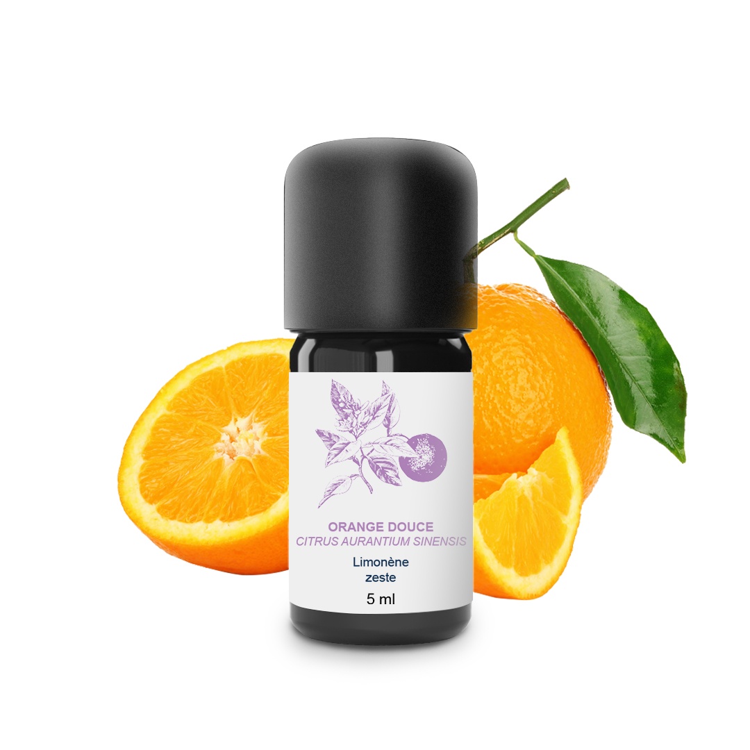 Olio essenziale di arancio dolce 100% biologico e artigianale