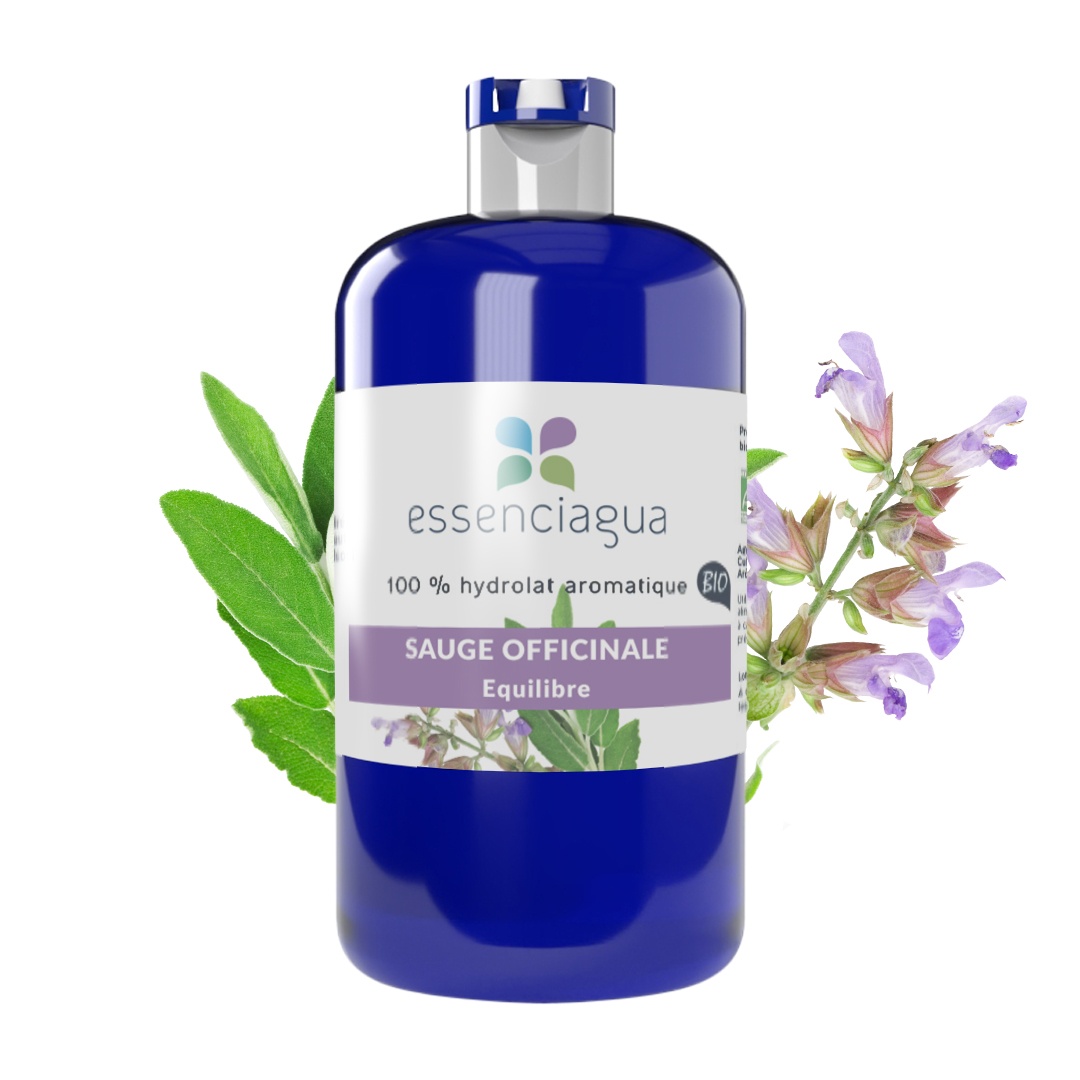 Idrolato di salvia 100% biologico e artigianale