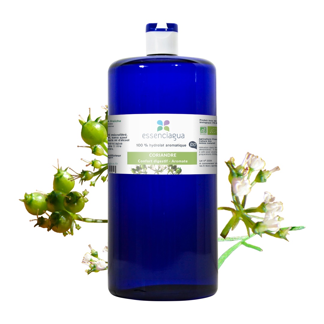 Idrolato di coriandolo (semi) 100% biologico e artigianale — photo 3
