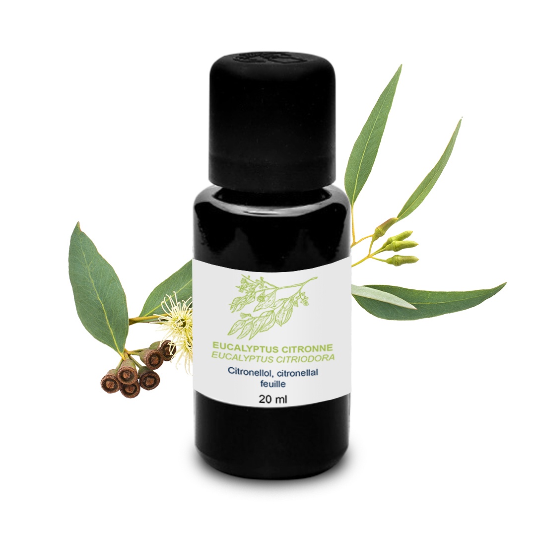 Olio essenziale di limone eucalipto 100% biologico e artigianale