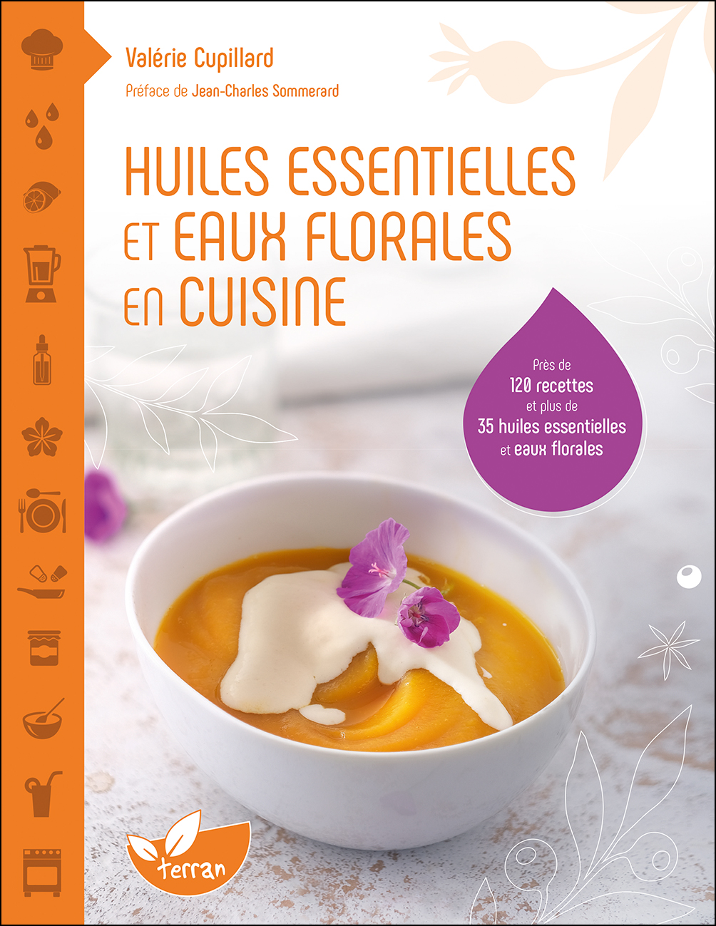 Libro Cucina con oli essenziali e acque floreali